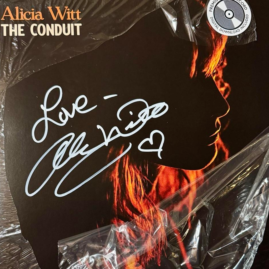 Alicia Witt Signed Album "The Conduit" Vinyl Record - Beckett COA